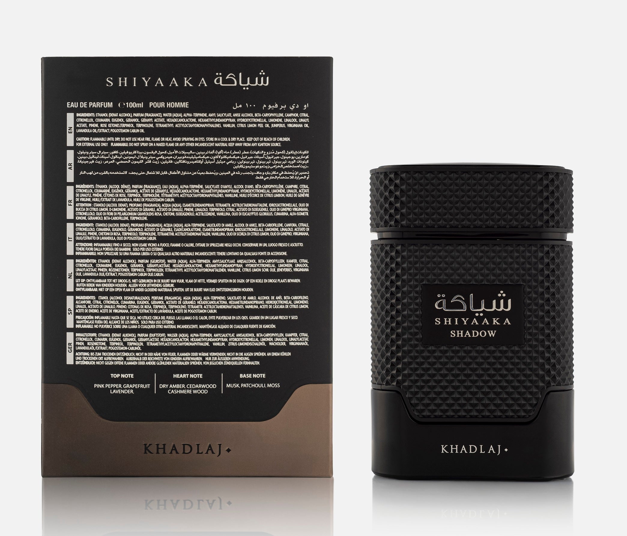 SPECIAL EDITION SHIYAAKA SHADOW 100 ML EXTRAIT DE PARFUM FOR MEN
